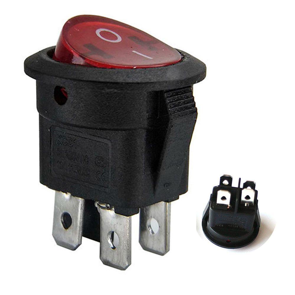 Set 10 Công Tắc Bật Tắt 2 Vị Trí ON-OFF KCD1-105