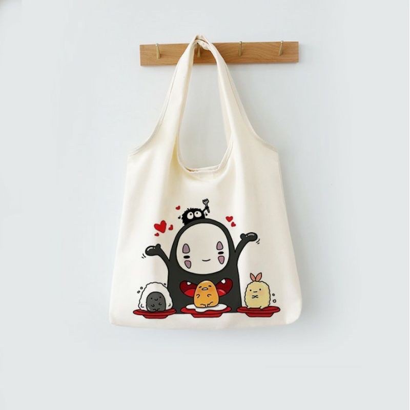 TÚI NHẬT - TOTE CANVAS - sinh tố dâu