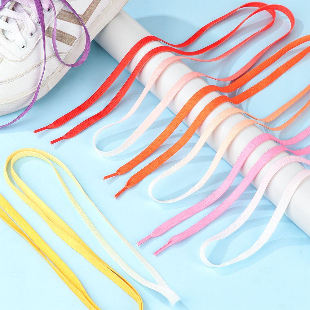 1 Cặp Dây Rút Giày Màu Gradient Thời Trang