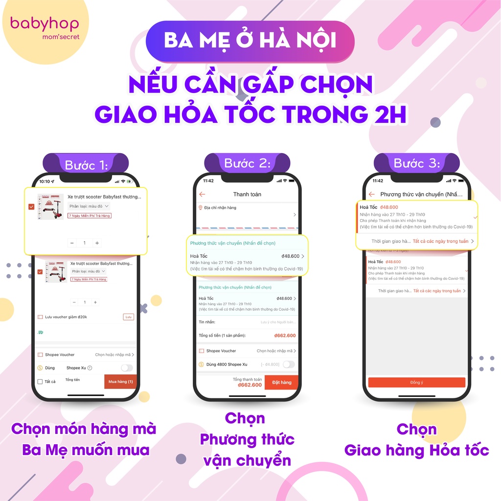 Bô cho bé đi vệ sinh quả trứng Babyhop phù hợp với trẻ em từ 6 tháng nhỏ gọn chống trơn trượt