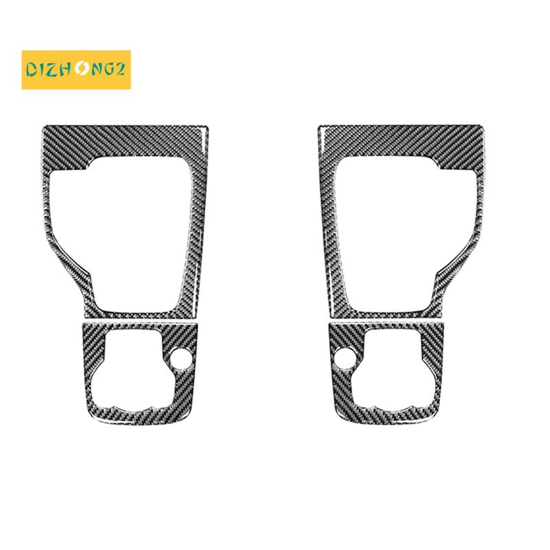 Viền bọc núm gạt cần số bằng sợi carbon cho Mazda 3 Axela 2014 2015 2016 2017