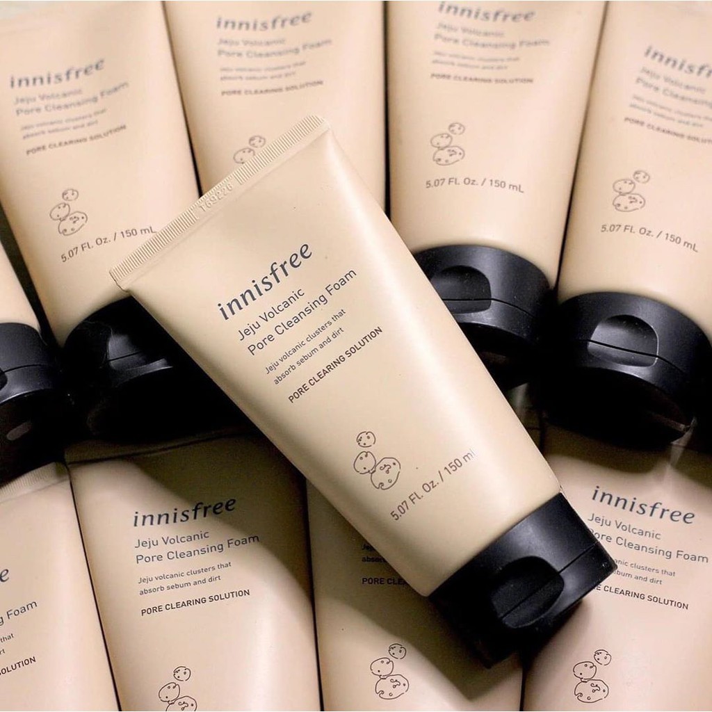 Sữa Rửa Mặt Tro Núi Lửa Innisfree Jeju Volcanic Pore Cleansing Foam Ex 150ml | BigBuy360 - bigbuy360.vn