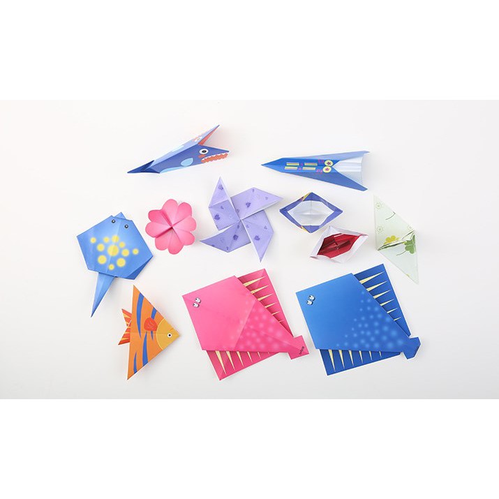 Đồ chơi lắp ghép, sáng tạo an toàn cho trẻ,set gấp giấy origami có 200 mẫu kèm 1 quyển sách hướng dẫn in màu,hàng đẹp