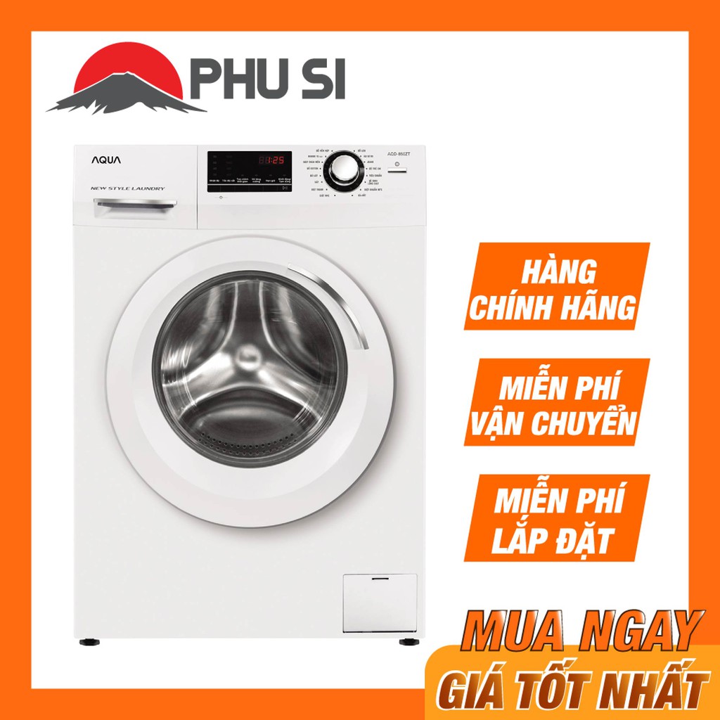 [MIỄN PHÍ VẬN CHUYỂN LẮP ĐẶT] - AQD-850ZT - Máy Giặt AQUA 8.5 Kg AQD-850ZT(W)