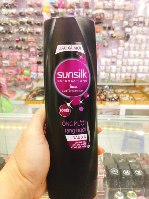 DẦU XẢ SUNSILK BỒ KẾT ÓNG MƯỢT RẠNG NGỜI