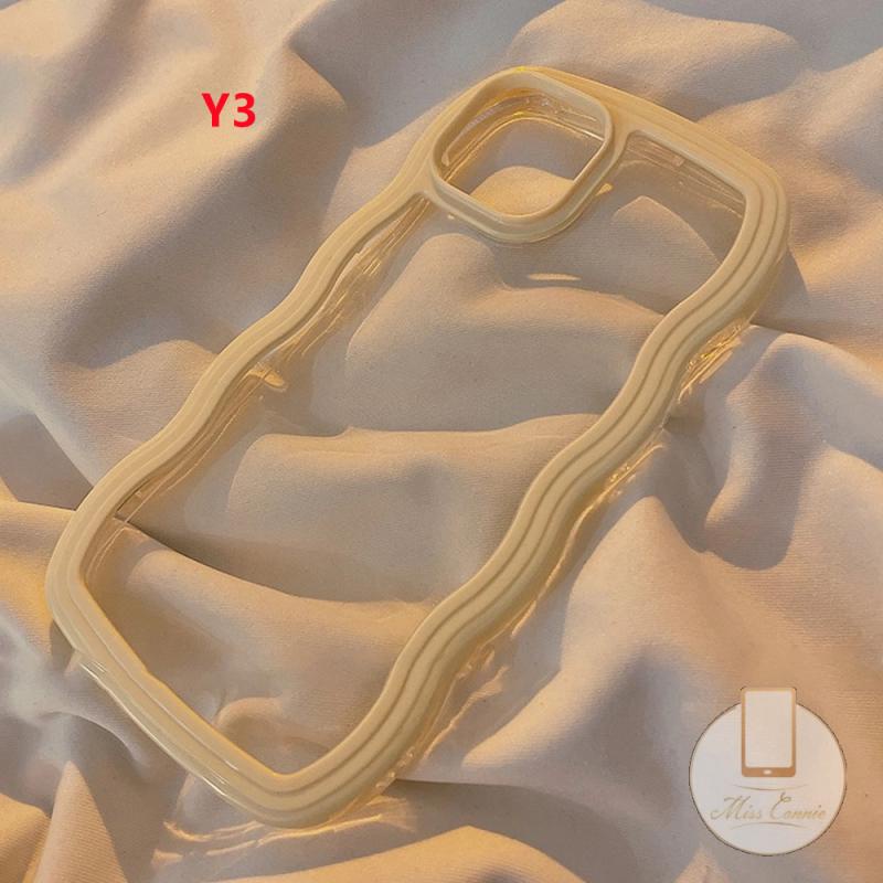 Ốp Điện Thoại TPU Mềm Viền Lượn Sóng Nhiều Màu 2 Trong 1 Cho IPhone 7 8 7Plus 8Plus 11 12 13 Pro Max XR X XS Max SE 2020