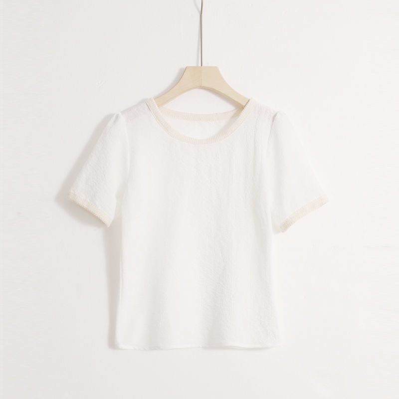 áo croptop Áo Voan Tay Ngắn Phong Cách Hàn Quốc Thời Trang Dành Cho Nữ 2022 JL-TX-179