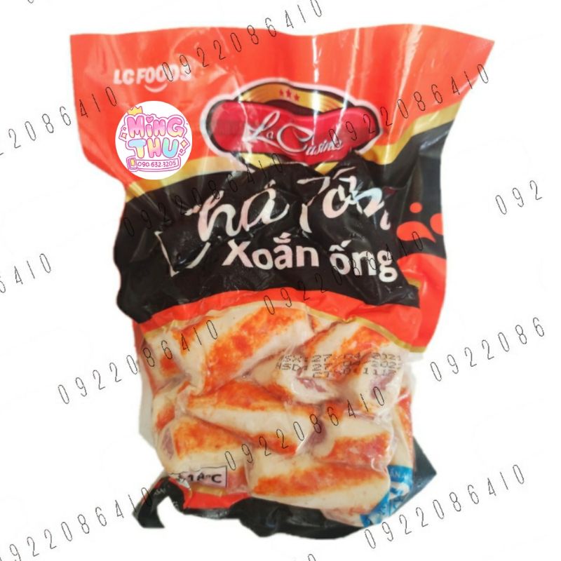 Chả tôm xoắn ốc 500g