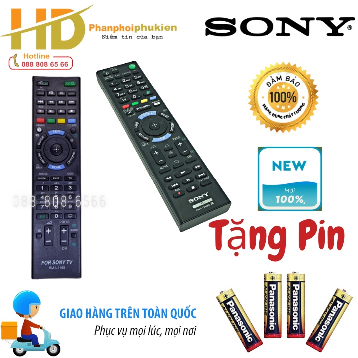 Điều Khiển TiVi Sony hàng chính hãng