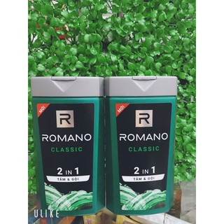 SỮA TẮM GỘI 2 IN 1 ROMANO (180G)