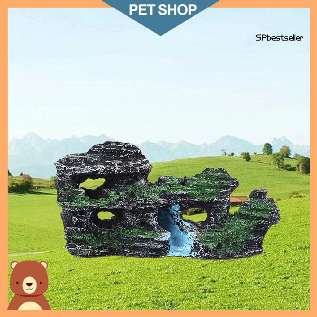 Hòn Non Bộ Nhân Tạo Sống Động Như Thật Trang Trí Bể Cá