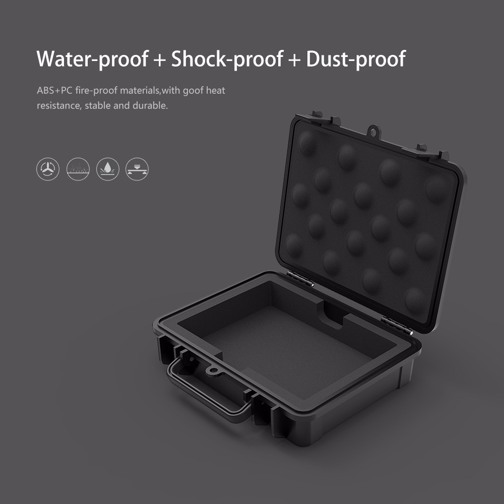 Hộp bảo vệ ổ cứng HDD ORICO 3.5 inch chống thấm nước chống sốc chống bụi thiết kế nắp chụp và khóa an toàn