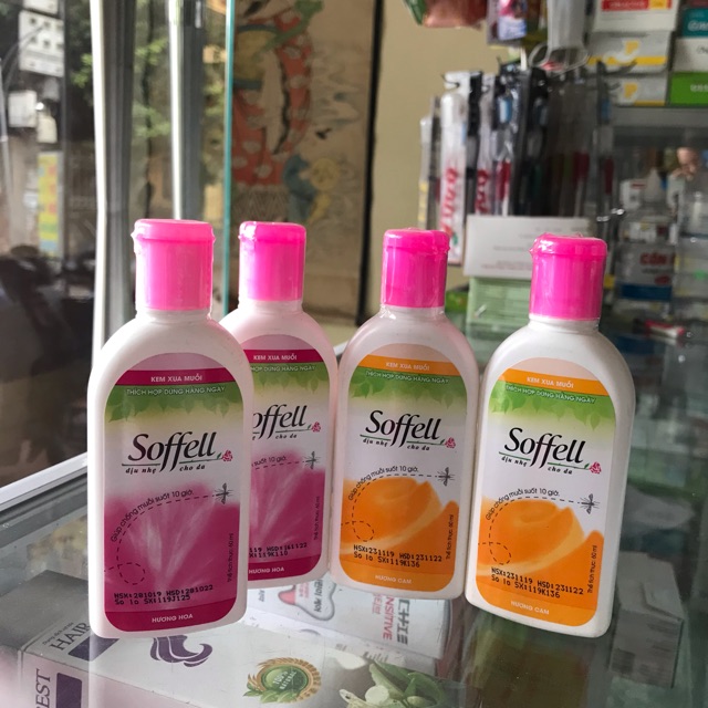 Soffell - kem xua muỗi (Lọ 60ml)