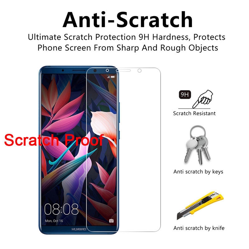 Set 50 Kính Cường Lực Bảo Vệ Màn Hình Cho Xiaomi Mi 8 9 Se Mi A1 / 5x A2 / 6x Max Mix 2 3 Redmi 8a 7a 5 5a 6a 6 Mi 5s Plus