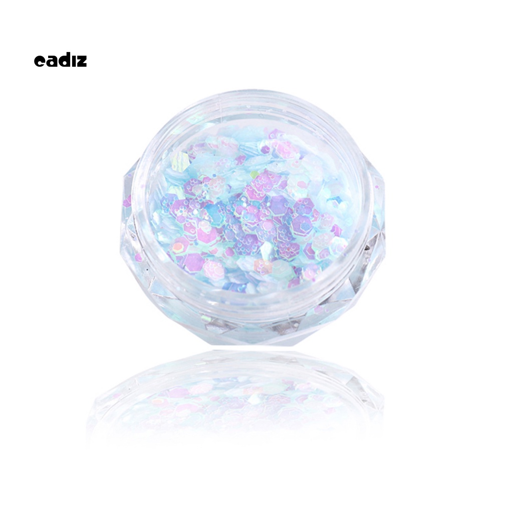 Hộp Bột Kim Tuyến Lấp Lánh Thay Đổi Màu Sắc Dùng Để Trang Trí Móng Nghệ Thuật