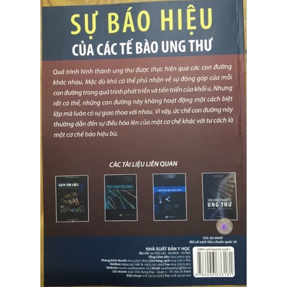 Sách - Sự báo hiệu của các tế bào ung thư