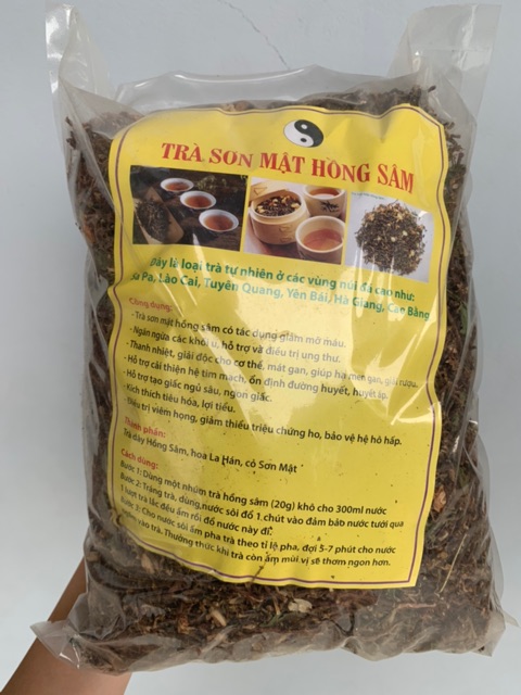 Trà Sơn Mật Hồng Sâm thanh lọc cơ thể hàng loại 1