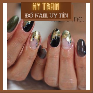 Giấy bạc làm nails - móng tay