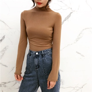 Áo cổ lọ dài tay mẫu 3