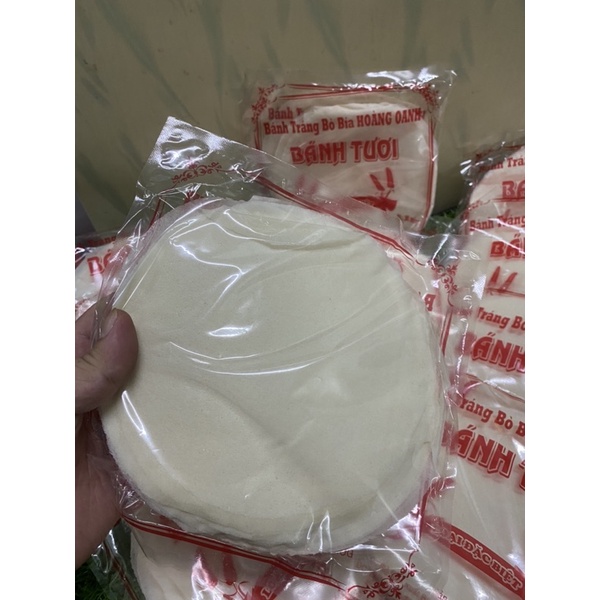 Bánh tráng bò bía tươi cuốn chả giò/ Bánh tráng bò bía mềm dễ cuốn chả giò giòn rụm không hút dầu