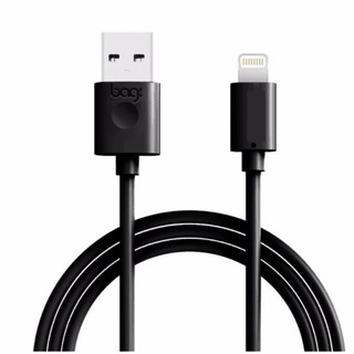 [PHỤ KIỆN BALI - 100% CHÍNH HÃNG] - CÁP SẠC IPHONE - SỢI ĐỒNG MẠ THIẾT 1MET - BAGI (MÀU ĐEN)