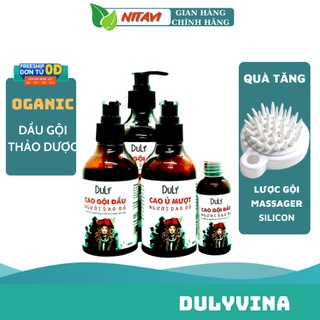 Dầu Gội Thảo Dược dược liệu DuliVina Người Dao Đỏ Ngừa Rụng, ủ Mượt Tóc cổ truyền