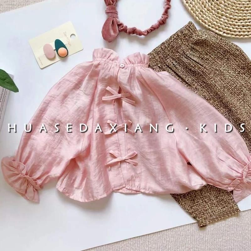 Set Áo Thun Ba Lỗ + Quần Short Thời Trang Mùa Xuân Hàn Quốc 2022 Cho Bé Gái
