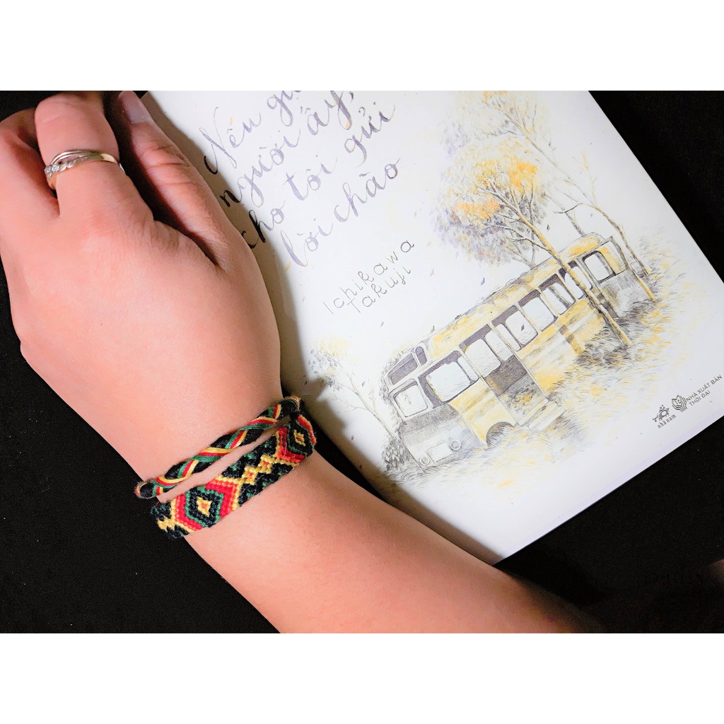 Vòng chỉ handmade Wrap African Native