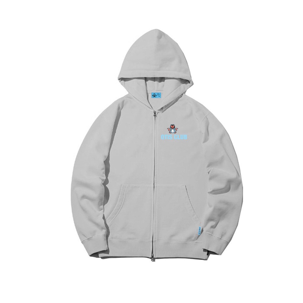 Áo Hoodie Zip OTIS CLUB Mũ Trùm Form Rộng Dành Cho Nam Nữ