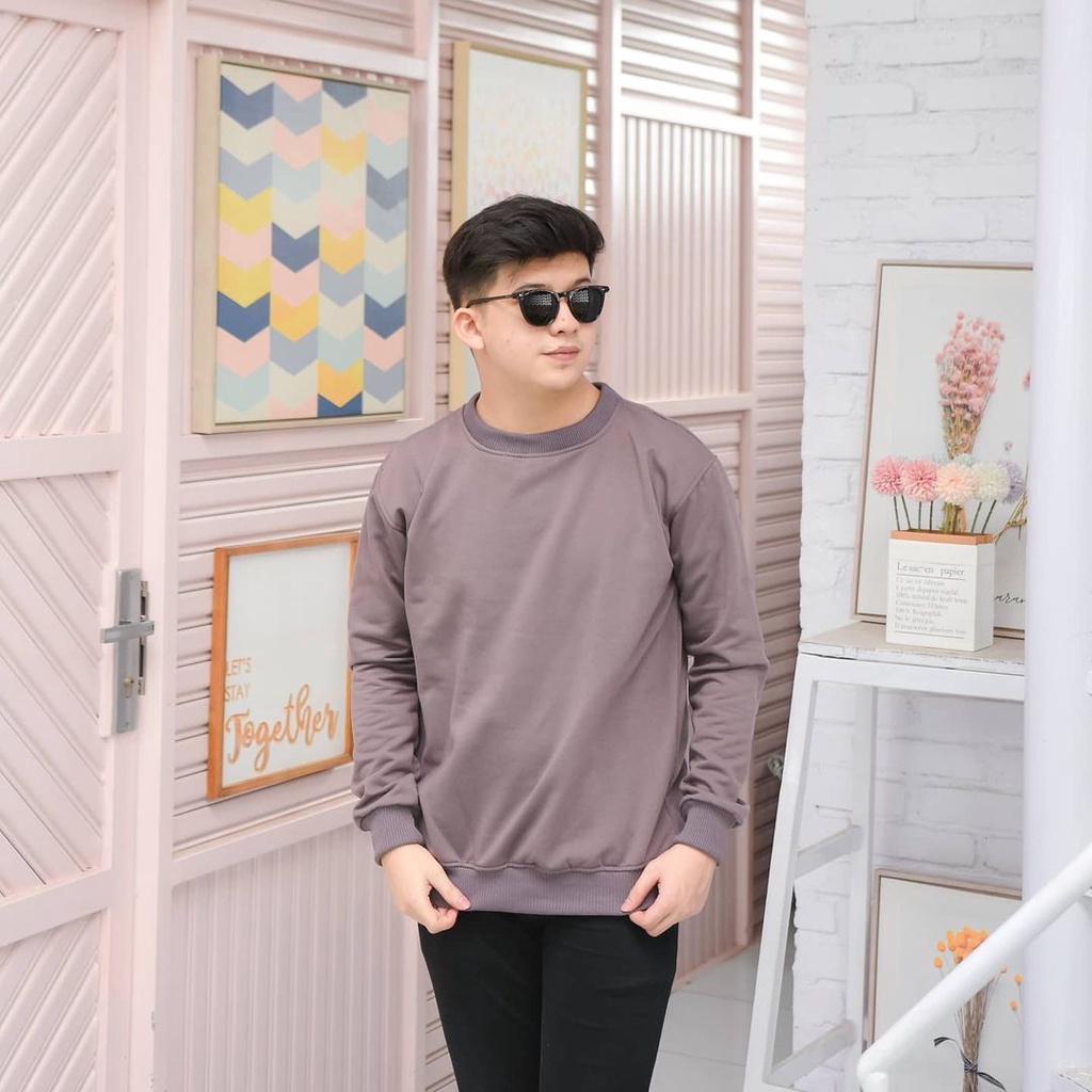 Áo Hoodie Màu Xám Cơ Bản Thời Trang Dành Cho Nam Và Nữ Distro 2021 | BigBuy360 - bigbuy360.vn