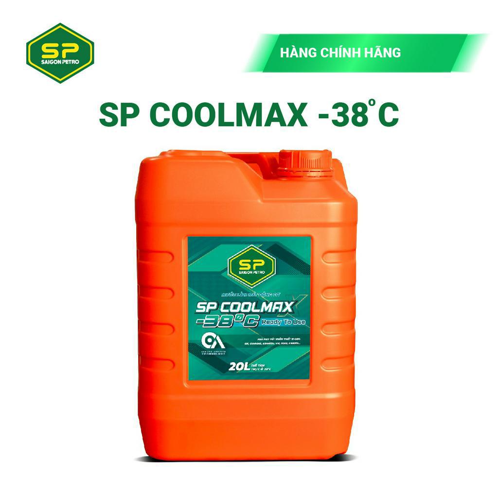 Nước làm mát động cơ - SP COOLMAX -38OC - Saigon Petro - Dung tích 10L, 20L