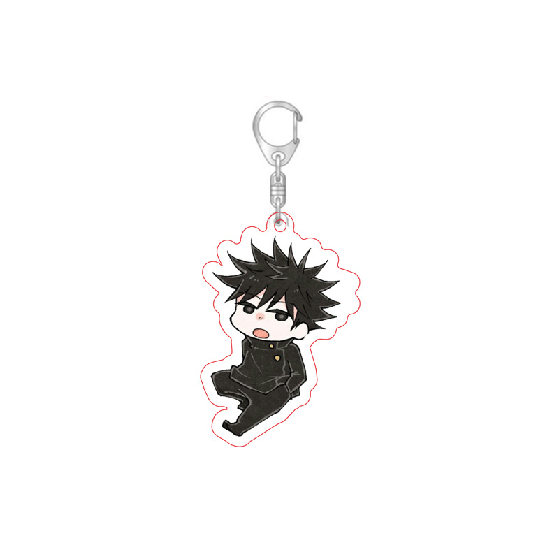 Jujutsu Kaisen Keychain Acrylic Pendant Cuspidatum Yuren Gojo Goku Student Gift Peripheral Anime Keychain