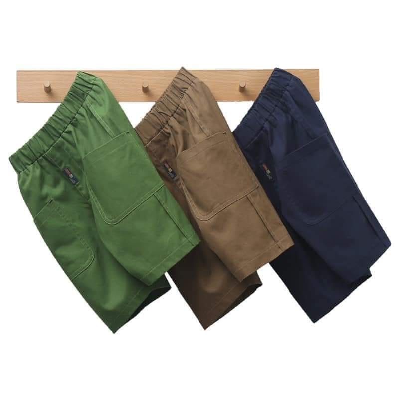 Quần ngố Kaki Hàn Quốc cho bé 20-50kg