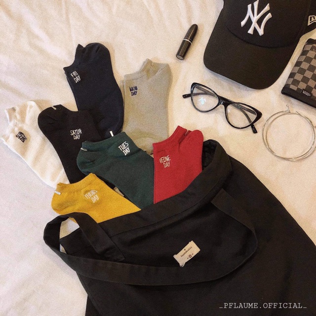 Set tất Monday to Sunday ( size nữ )