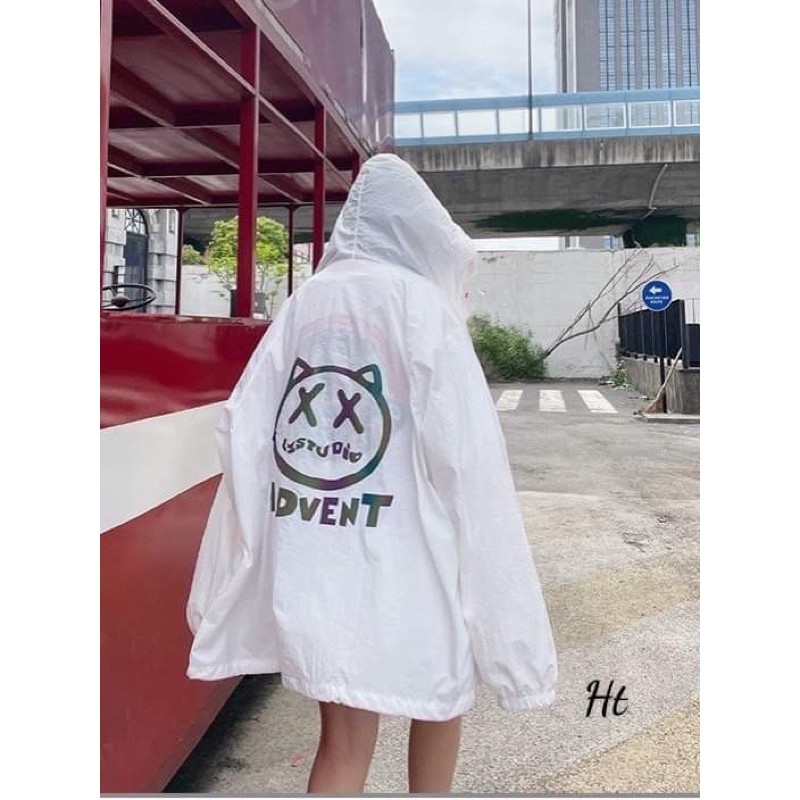 Áo gió trắng advent H2N855 | BigBuy360 - bigbuy360.vn