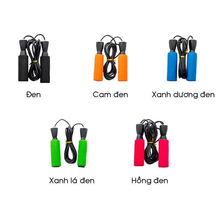 Dây Nhảy Tập Thể Dục Thể Thao Giảm Cân Lõi Thép Hoặc Nhựa Abs Siêu Bền