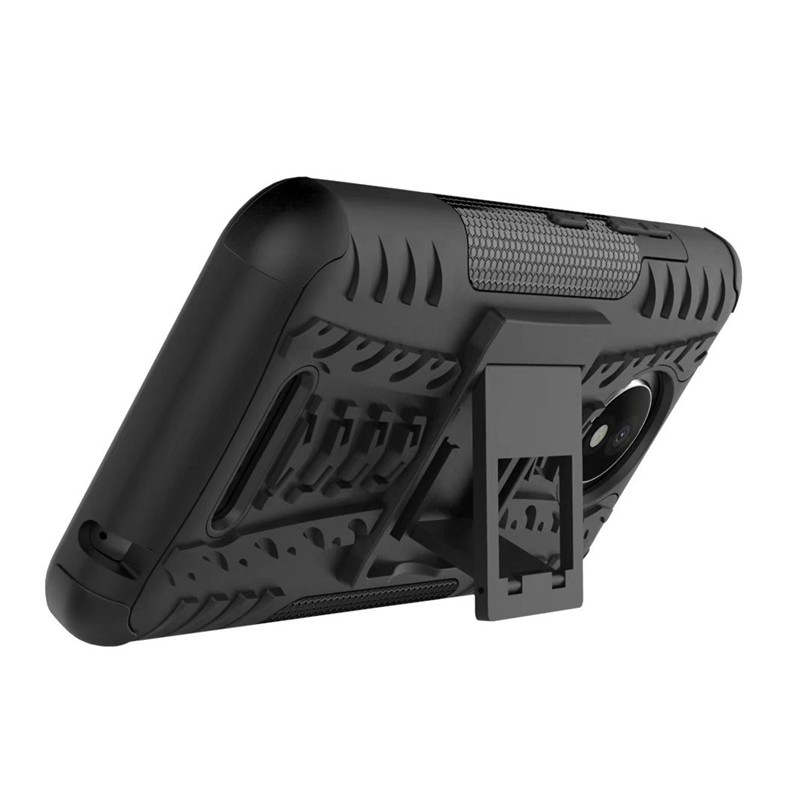 Vỏ điện thoại cho  armor 2 trong 1 cao su lai kickstand vỏ cứng pc