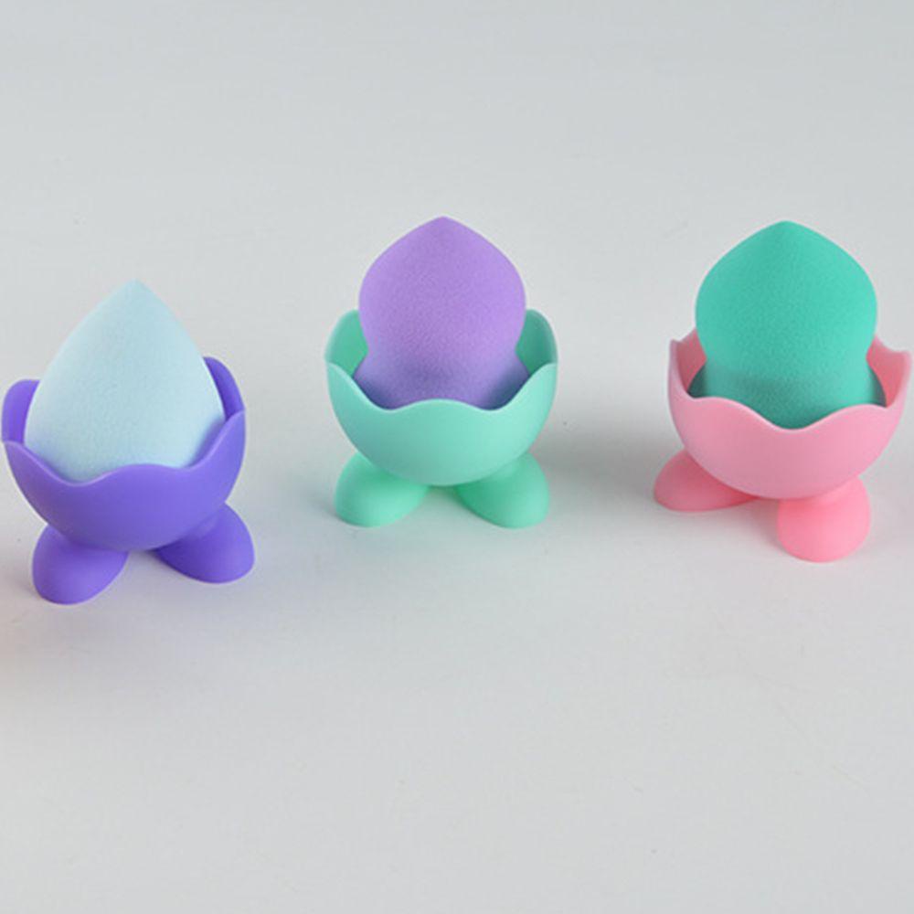 OCEANMAP Giá Đỡ Mút Trang Điểm Bằng Silicone Hình Quả Trứng Tiện Dụng