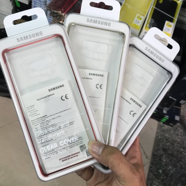 Ốp lưng Clear Cover Sam sung note9