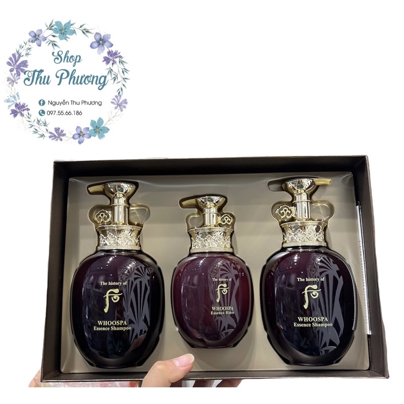 set gội xả whoospa