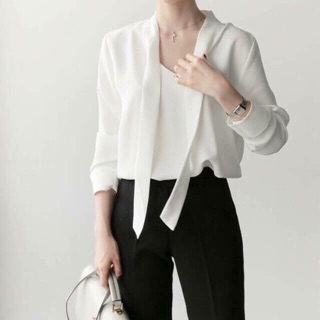 ÁO SƠ MI NỮ KIỂU - MẶC ĐƯỢC 2 KIỂU [MIỄN PHÍ SHIP TOÀN QUỐC