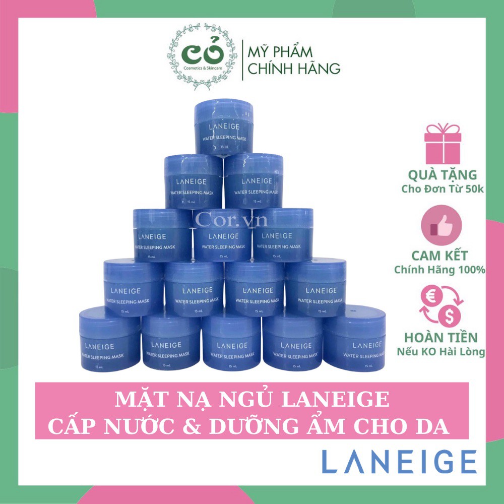 [Mã 66FMCGSALE hoàn 8% xu đơn 500K] Mặt nạ ngủ Laneige Water Sleeping Mask