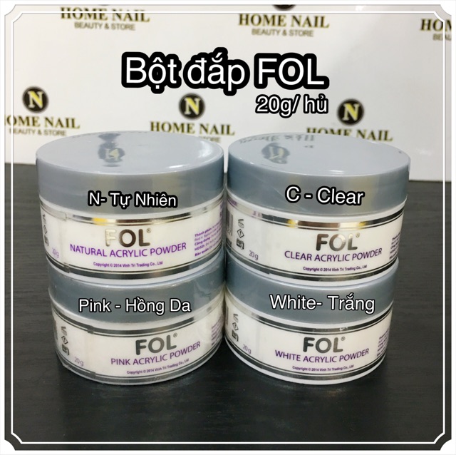 Combo 1 Liquid + 1 Bột đắp+1 Gel Vẽ FOL