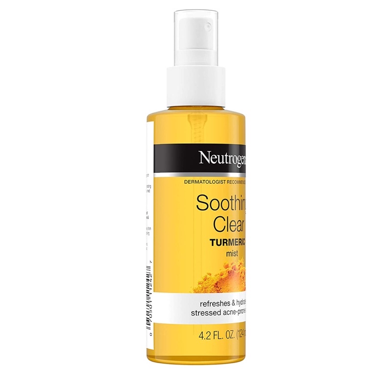 Xịt khoáng dưỡng ẩm Neutrogena Soothing Clear Turmeric Mist 124ml | BigBuy360 - bigbuy360.vn