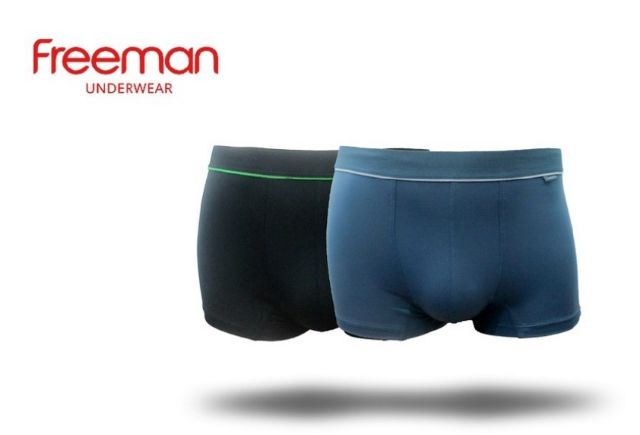 [FREEMAN BOXER] QUẦN LÓT ĐÙI NAM THUN LẠNH CAO CẤP SPANDEX từ FreeMan