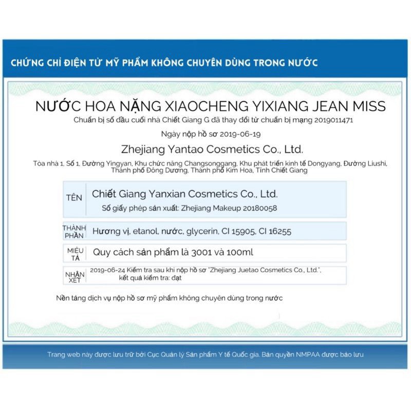 XÃ KHO — Nước Hoa Đôi Chân KARRI YANTAO 30ML — CAM ĐOAN CHÍNH HÃNG HÀNG ĐỦ TEM HOT