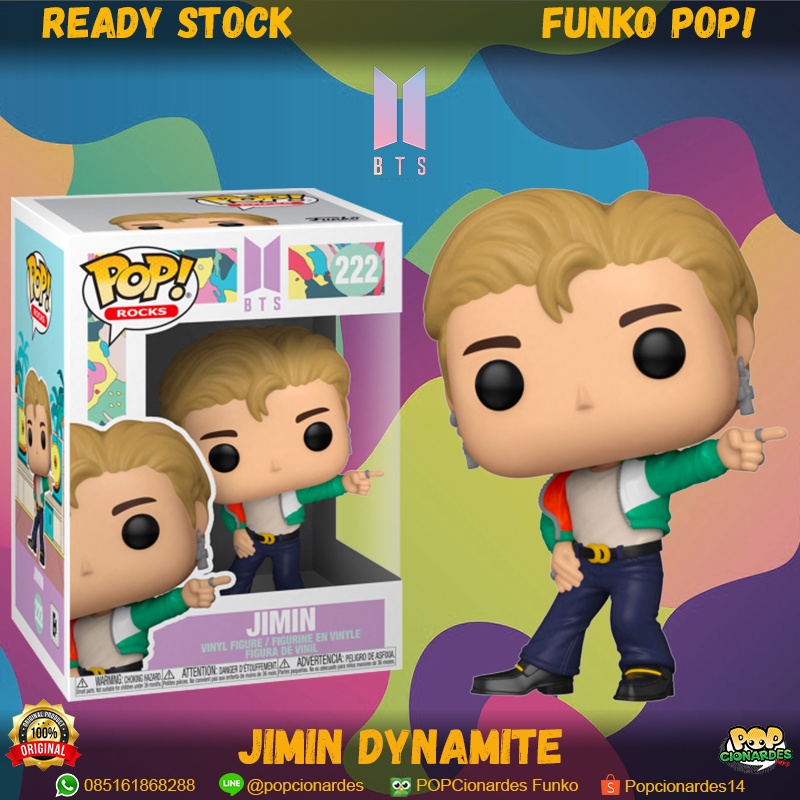 Funko POP! Áo thun in hình bts Bangtan Boys - Jimin Dynamite 222