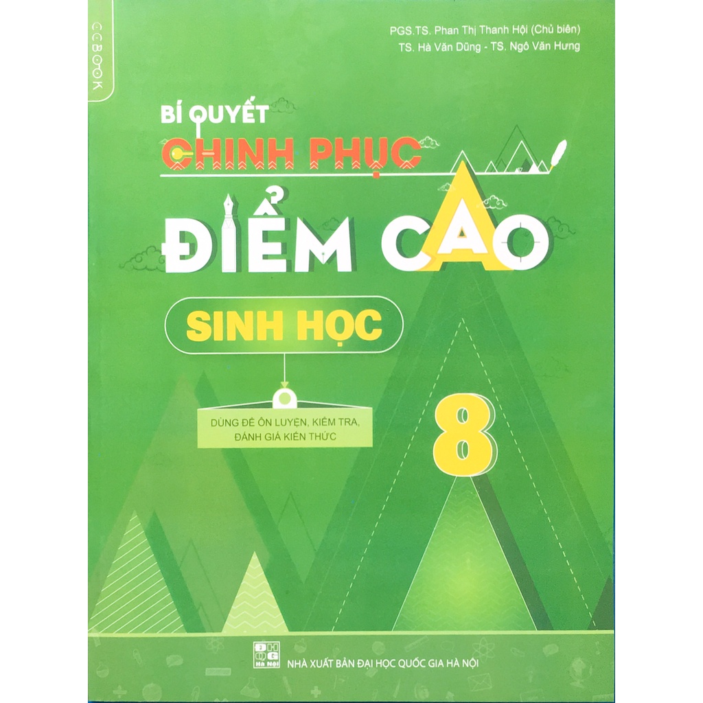 Sách - Bí quyết chinh phục điểm cao Sinh học lớp 8