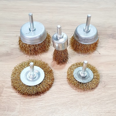 Bộ Chổi Đánh Cước 5 Chi Tiết Trục 6mm Gắn Máy Cầm Tay 5 Size Đường Kính Và Hình Dáng Khác Nhau