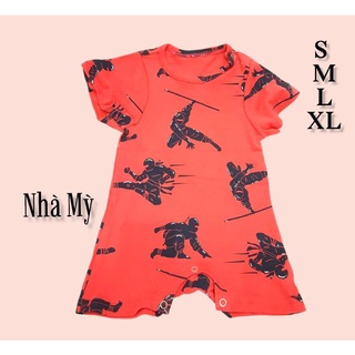 Bộ body đùi cotton cho bé trai
